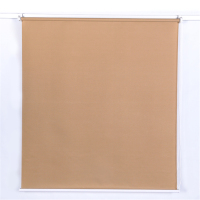 Roller Blinds-17mm Plastic Beads-hook-cream