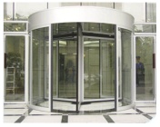 3,4wings automatic revolving door