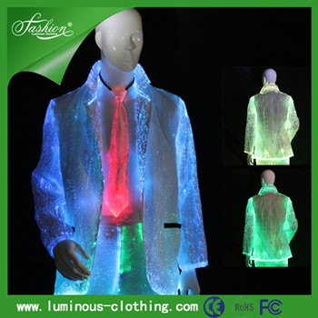 luminous wedding suit