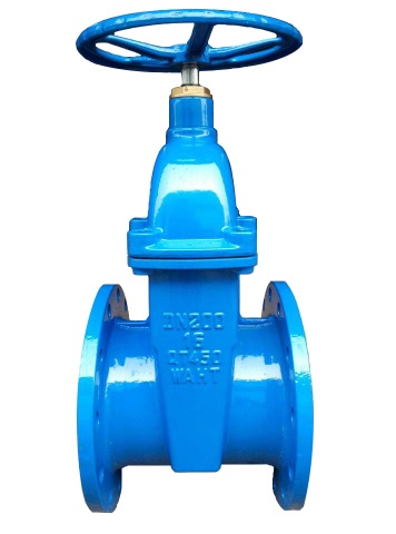 BS non-rising stem resilient seatd gate valve