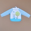 Long sleeve printed baby bib (DQBB148)