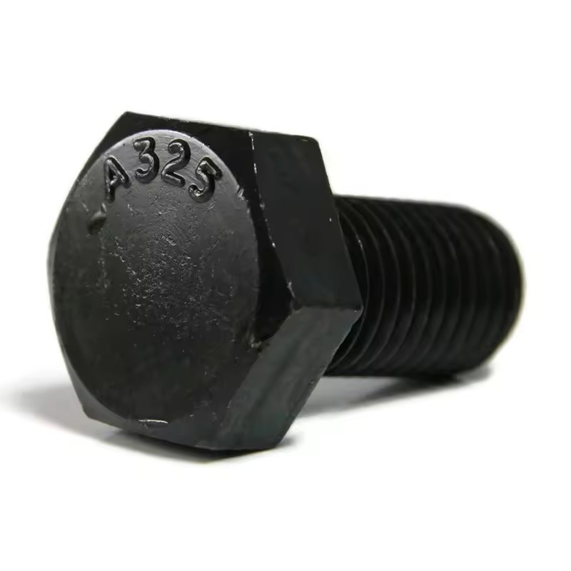 ASTM A325 Heavy Hex tructural Bolt Black Finish