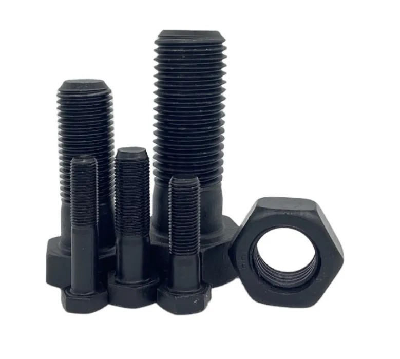 ASTM A490 Heavy Hex tructural Bolt Black Finish