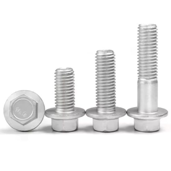 DIN6921 Hex Flange Bolt Zinc Plated