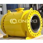 BS Forged Steel Trunnion Mounted Ball Valve