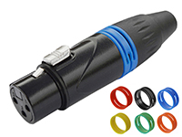 3-PinXLR Female Connector XLR3F001B