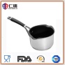 high stainless steel milk pot pan saucepan