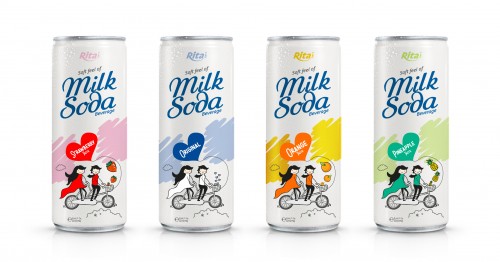 Milk Soda Beverage From Rita Viet Nam