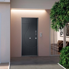 Security Door with FingerPrint Opening System