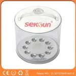 BSCI Audit China Supplier Seksun Waterproof Inflatable Solar Lantern