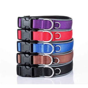 Multicolor reflective pet collars