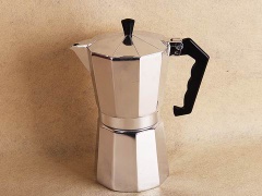 good quality aluminum coffee maker moka pot with CE/LFGB