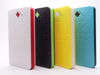 8000mah High Quality 2USB Power Bank with Plastic Shell