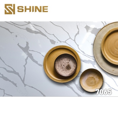 Polished Glazed Sintered Slab Tile Versatile Indoor for Villa Bedroom Hotel Floor Bathroom Table Top Kitchen Dining Table Ind - 7065