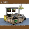 Fast Food Kiosk, Food Retail Kiosk, Baker Vending Stand, Coffee Kiosk, Juice Bar