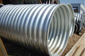 Circular Monoblock Corrugated Galvanized Culvert Pipe