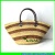 LDMC-009 fashion women tote bag striped wheat straw bags