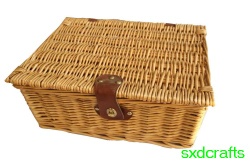 wicker picnic basket