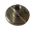 Stainless steel handrail round base