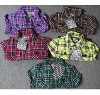 MISSY COTTON FLANNEL PLAID JACKET