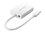 UGREEN Mini Display Port to VGA+Audio Converter cable--Aluminum case