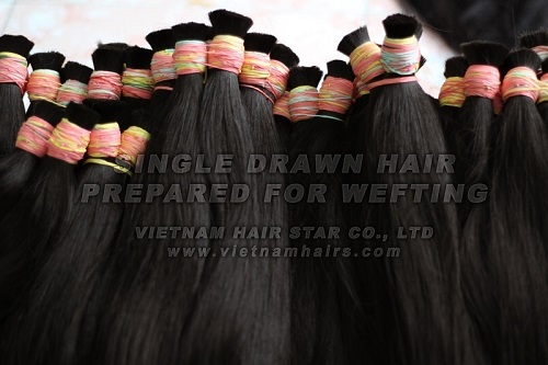 We supplier raw hair, bulk hair, weft hair.