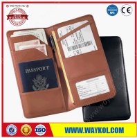 RFID Blocking Passport Holder Travel Wallet