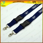 2014 new cheaper high quality custom printed polyester neck lanyard