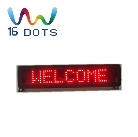 Led semi-outdoor display