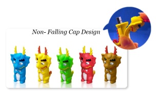 Cute 3D Dragon Silicone USB Flash Drive / 4GB 8GB 16GB 32GB