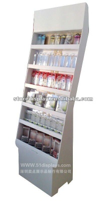 4 Trays Floor display stand