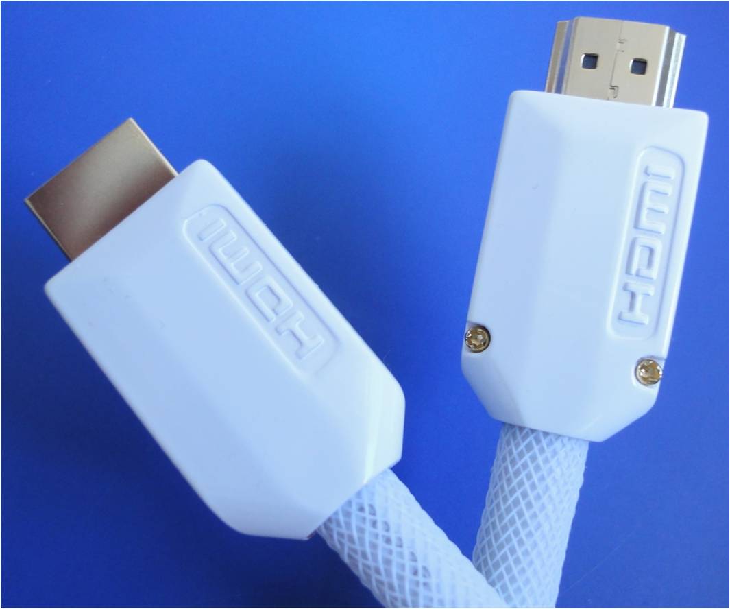 1, HDMI cable high speed with ethernet 2, RoHS/ FCC/CE/UL/ATC certificated 3, white pvc jacket with nylon sleeve 4, well designed metal shell 5, 3D over HDMI, 340Hz/10.2 Gbps, 1080P, with audio return channel and HDMI ethernet channel