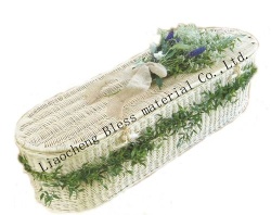 Wholesale Wicker coffin