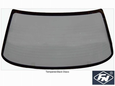 Auto glass tempered windshield