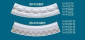 beautiful curve, special design of round cornice