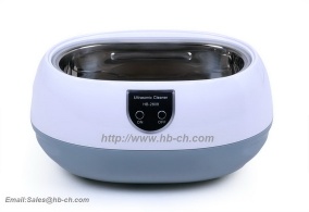 Three minutes auto shut-off. ultrasonic cleaner HB-2808