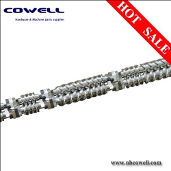 Segment type parallel screw