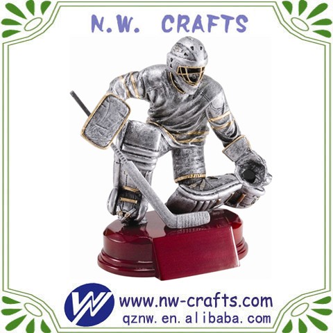 Hockey Male Sports Trophy Figurine