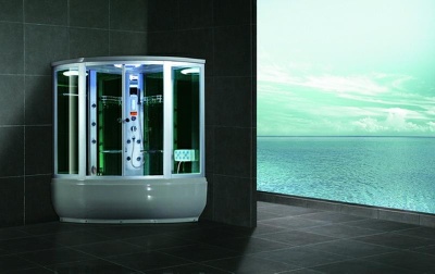 new whirlpool massage steam shower room