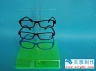 Wave type eyeglasses display holder