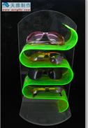 wave type eyeglasses display holder