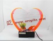 Heart shaped fish tank