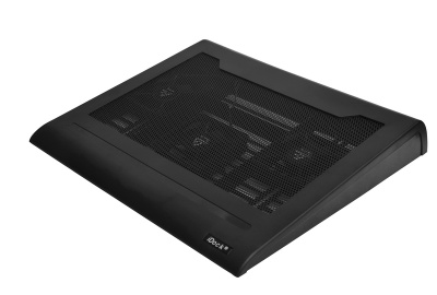 iDock C2 laptop cooling pad with portable design and metal mesh surface