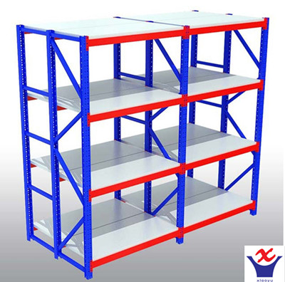 Long span shelving rack