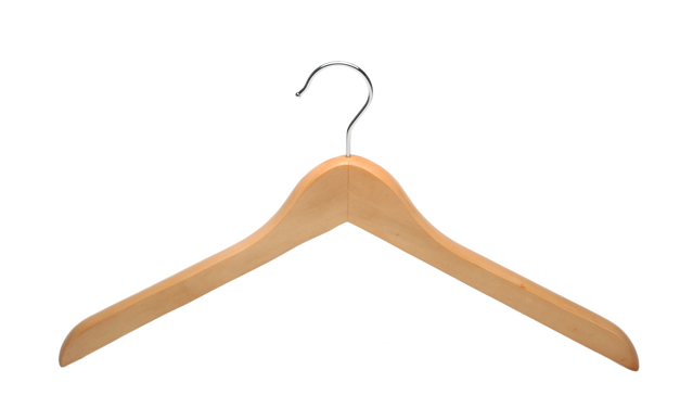 wooden hanger