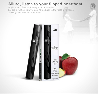 New Allure 1300 puffs disposable e cigarettes shisha pen