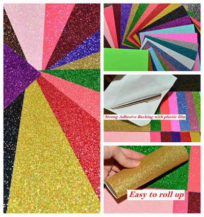 Adhesiv Glitter Paper