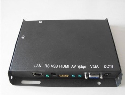 Internet digital signage player