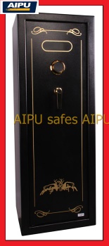 20 gun none fireproof gun safe box NFG5520C-703 with combination lock balck 1406 x 500 x 500mm