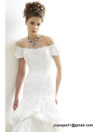 2012 New Fashion Sleeveless Ruffle Taffeta Wedding Dress